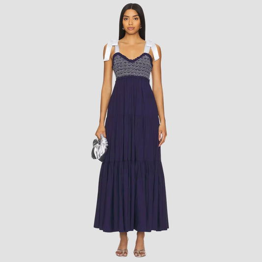 Bluebell Solid Maxi Dress