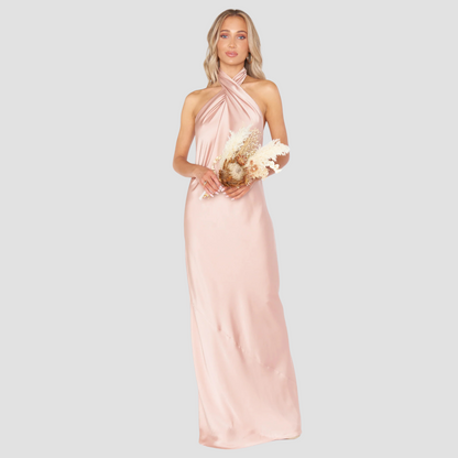 Jasmine Halter Maxi Dress