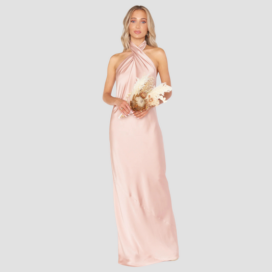 Jasmine Halter Maxi Dress
