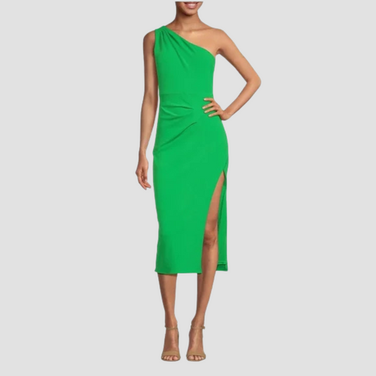 Rachel One Shoulder Sheath Dress