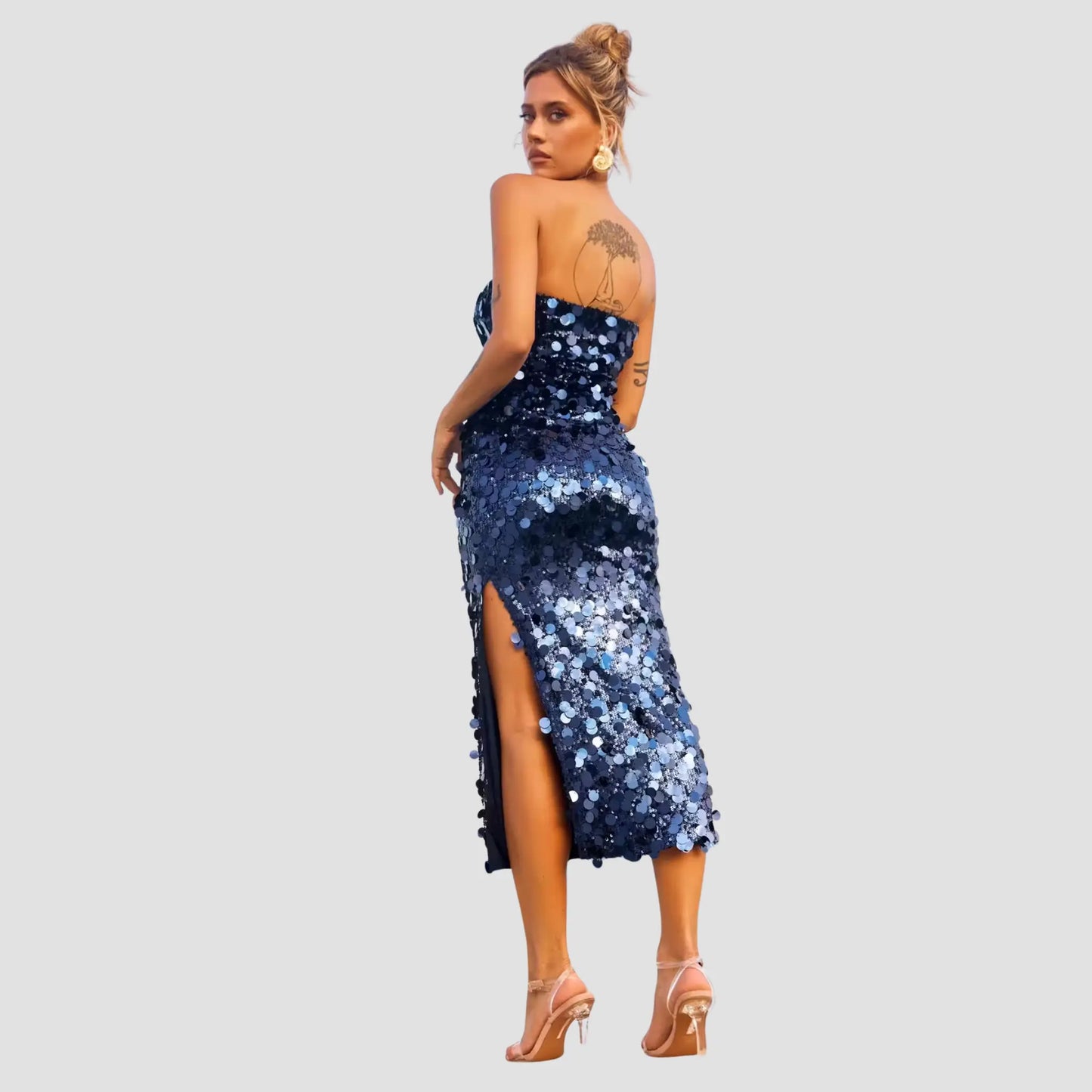 Midi Sequin Dress