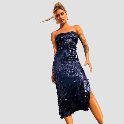 Midi Sequin Dress