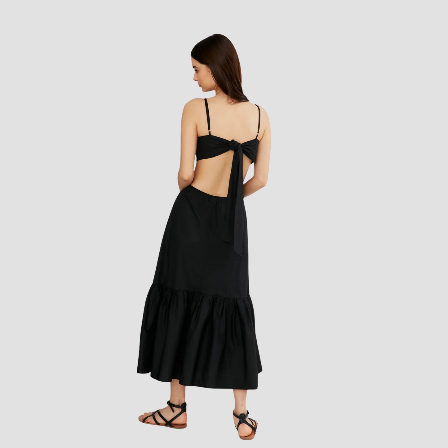 Black Maxi Cut Out SIGNAC Dress