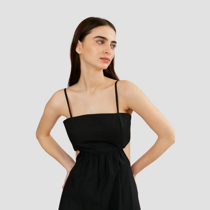 Black Maxi Cut Out SIGNAC Dress