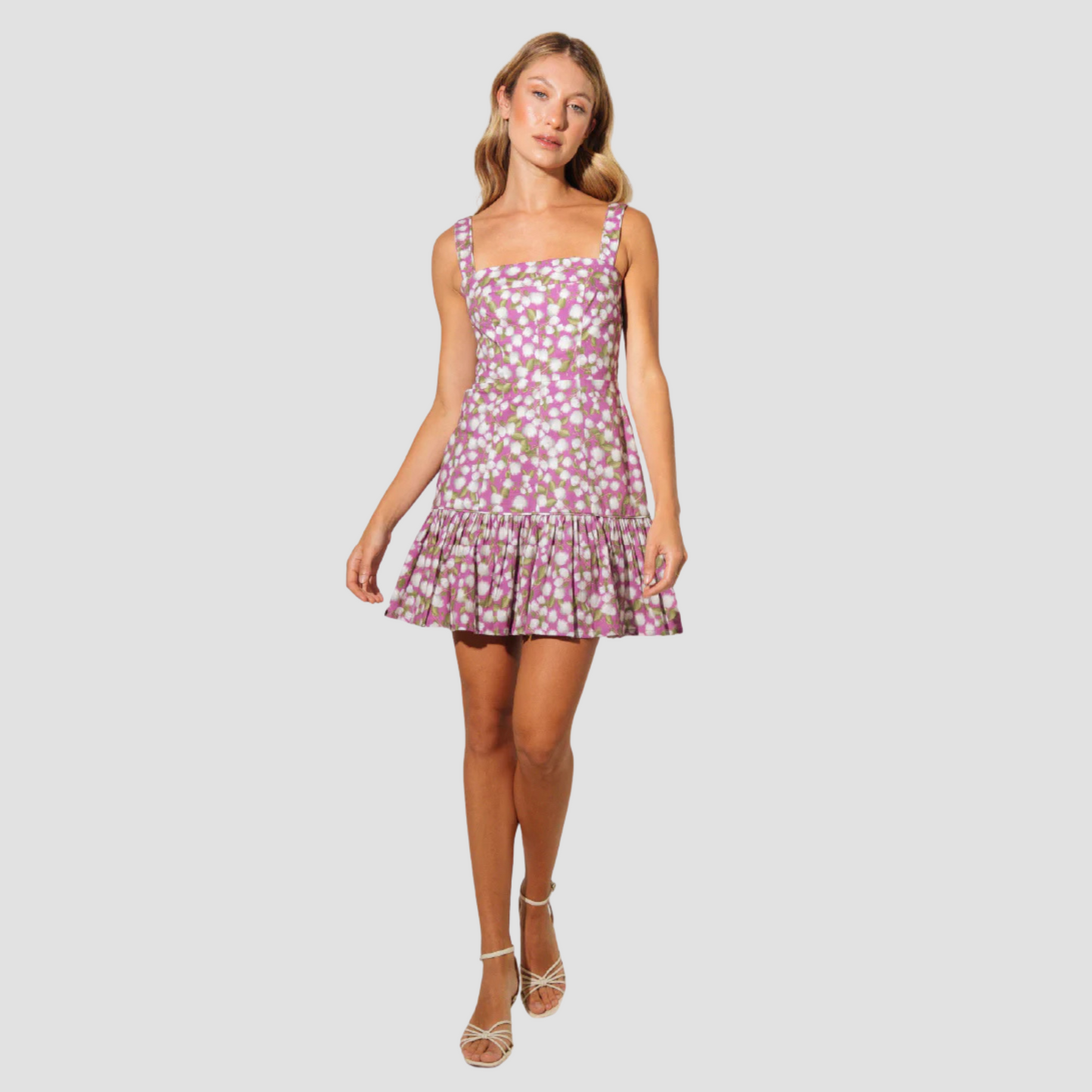 Lucianna Flower Mini Dress