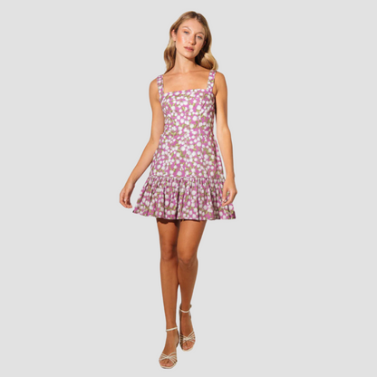 Lucianna Flower Mini Dress