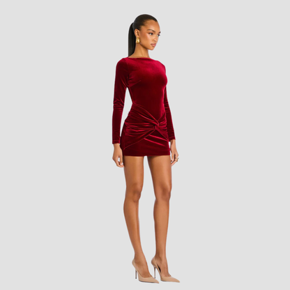 Kadala Velvet Dress | Vivian Mae