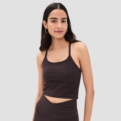 Spacedye Slim Racerback Cropped Tank | Vivian Mae