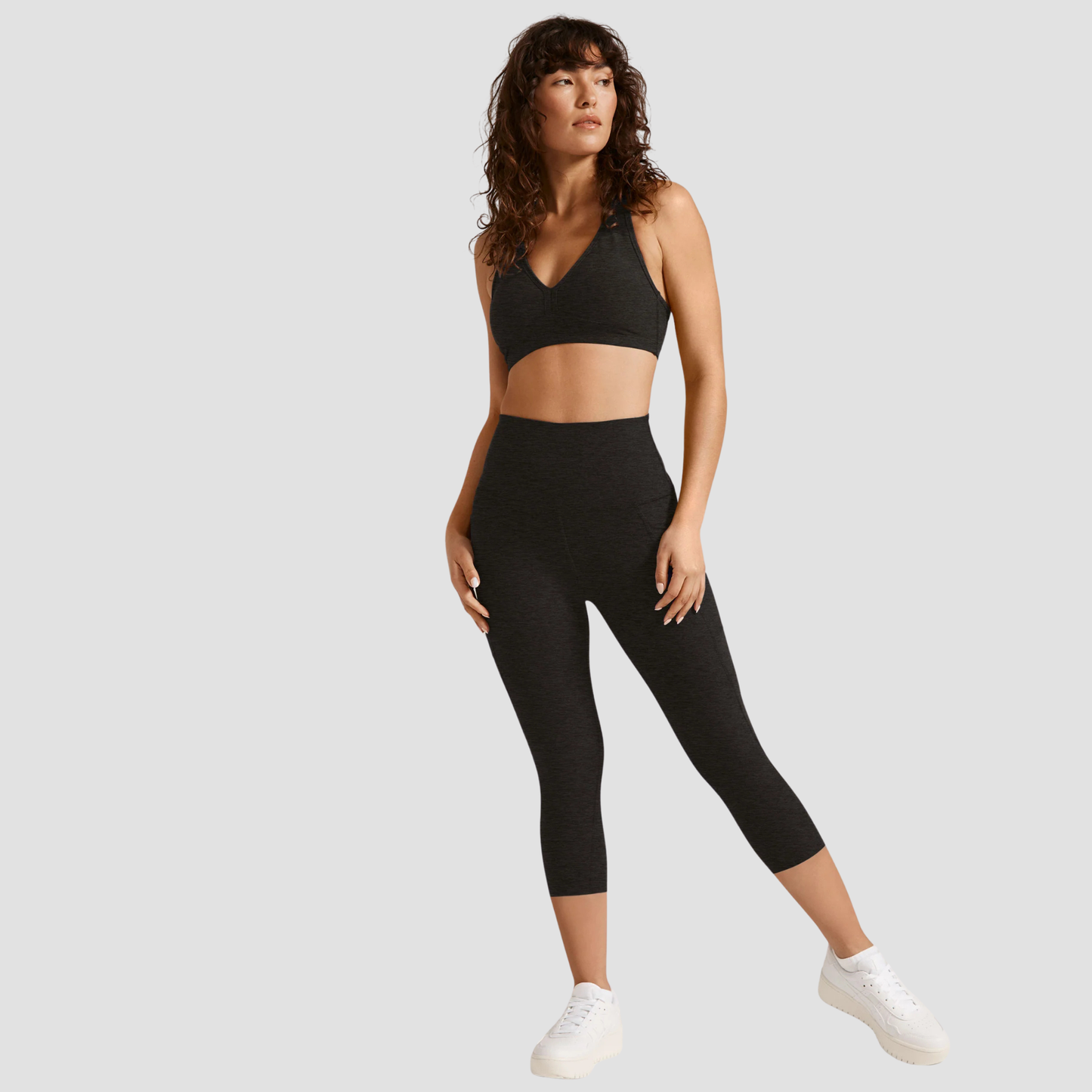 Spacedye Out Of Pocket HW Capri Legging | Vivian Mae