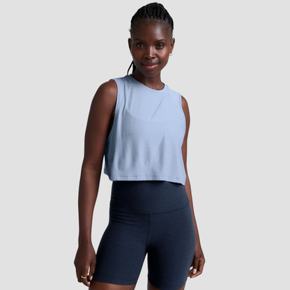 Featherweight Minimal Cropped Tank | Vivian Mae