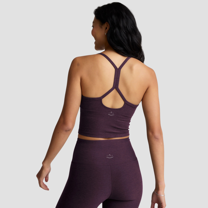Spacedye Slim Racerback Cropped Tank | Vivian Mae