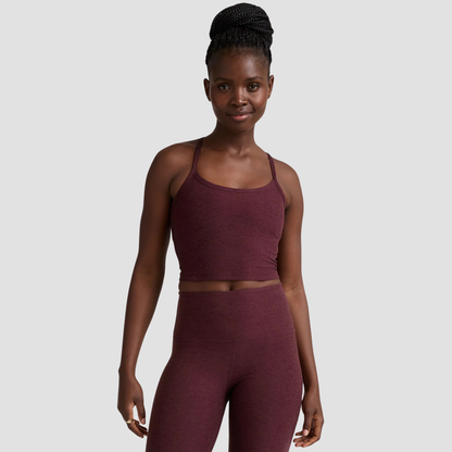 Spacedye Slim Racerback Cropped Tank | Vivian Mae