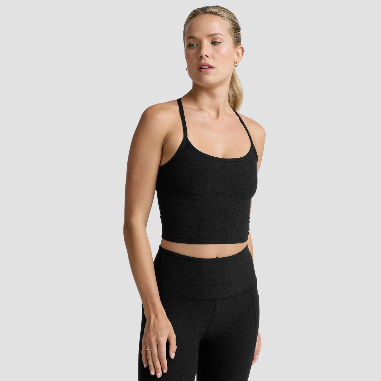 Spacedye Slim Racerback Cropped Tank | Vivian Mae