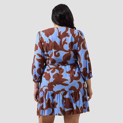 Briley Floral Roana Shift Mini Dress