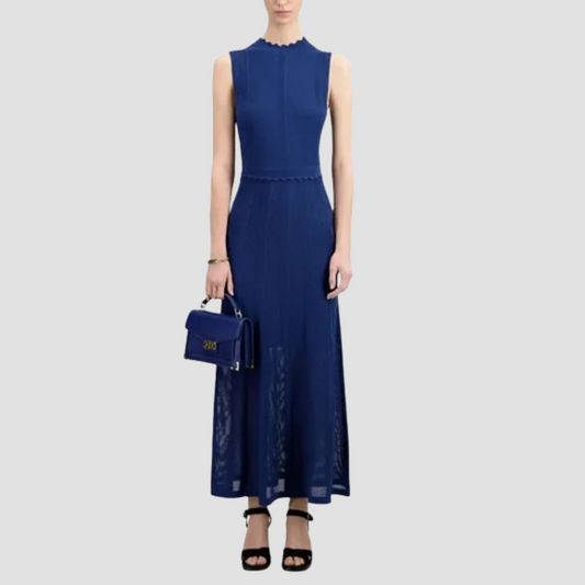 Open Knit Maxi Dress